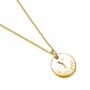 Personalised 18 K Gold Plated Initial And Date Necklace, thumbnail 2 of 12