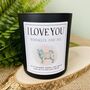 Personalised Love Your Wrinkles Valentines Candle, thumbnail 2 of 11