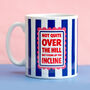 'Not Quite Over The Hill' Funny Ageing Mug, thumbnail 2 of 3