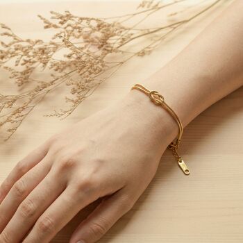 Matching Knot Bracelets For Couples Gift, 7 of 7