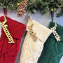 Personalised Christmas Stocking Tag, thumbnail 1 of 2