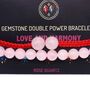 Rose Quartz Power Bracelet Set, thumbnail 2 of 3