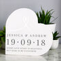 Botanical Personalised Heart Ornament, thumbnail 3 of 6