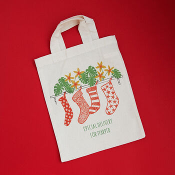 Personalised 'Tropical' Christmas Bag, 2 of 2