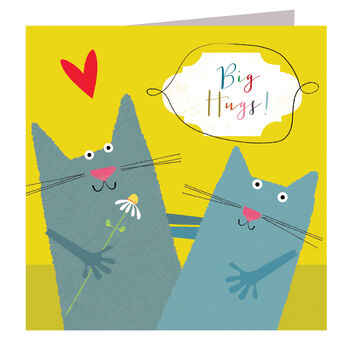 Big Hugs Cats Card, 2 of 5