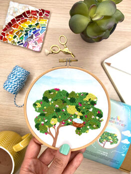 Summer Tree Embroidery Kit, 2 of 6