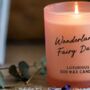 Wonderland Fairy Dust Scented Candle | 165g Soy Wax Candle, thumbnail 4 of 6