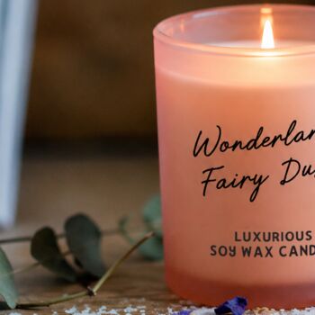 Wonderland Fairy Dust Scented Candle | 165g Soy Wax Candle, 4 of 6