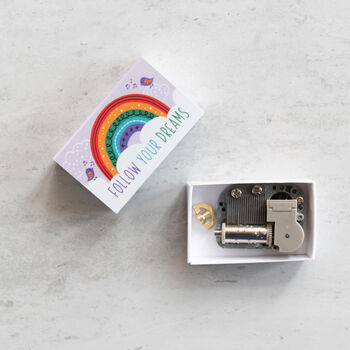 Somewhere Over The Rainbow Music Box In A Matchbox, 5 of 6