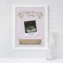 'Kisses From Bump' Baby Scan Print, thumbnail 2 of 4