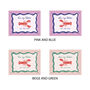 Personalised Couples Lobster Placemats, thumbnail 3 of 5