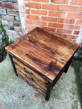 Reclaimed Industrial Drawer Chest Unit 339, 3 of 6