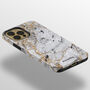 Golden Dragon Marble Tough Case For iPhone, thumbnail 2 of 4