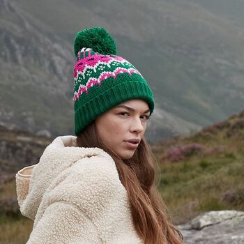 Personalised Retro Ski Hat For Winter, 3 of 7