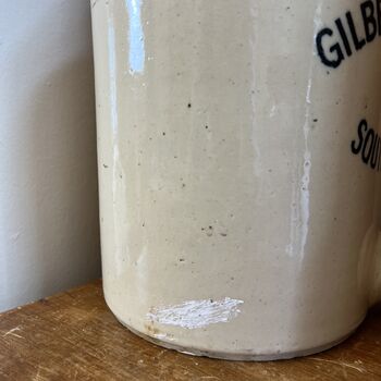 Antique Distillery Stoneware Flagon, 7 of 7