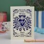 Personalised Wedding Card, thumbnail 8 of 8
