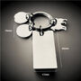 Personalised Engraved Team Family Keepsake Keyring, thumbnail 4 of 9