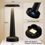Metal Cordless Rechargeable Table Desk Lamp, thumbnail 6 of 7