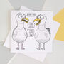 Funny Seagull Love Card, thumbnail 3 of 4