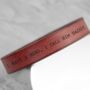 Personalised Men's Brown Leather Bracelet, thumbnail 1 of 5