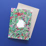 Christmas Foliage Card Pack Of Six, thumbnail 6 of 9