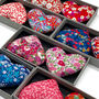 Box Of Two Lavender Hearts Heartsease, thumbnail 3 of 4