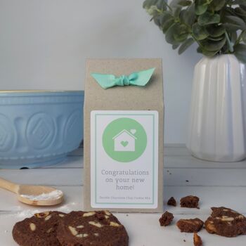 Personalised 'Happy New Home' Cookie Mix Gift Box, 2 of 2