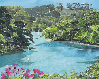 Port Navas Creek Cornwall Art Gallery Print, 2 of 5