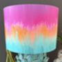 Balinese Tropical Abstract Lampshade, thumbnail 8 of 9