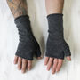 Fair Trade Unisex Merino Wristwarmer Gloves, thumbnail 4 of 11