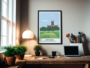 Personalised Print Gift Of Any Cricket Ground, 4 of 11