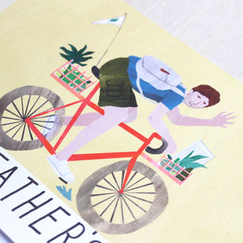 Cycling Dad Father's Day Card, 2 of 2