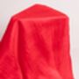 100% Mulberry Silk Scarf, Bright Red, thumbnail 2 of 6