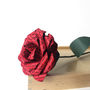 40th Ruby Wedding Anniversary Paper Rose, thumbnail 2 of 4