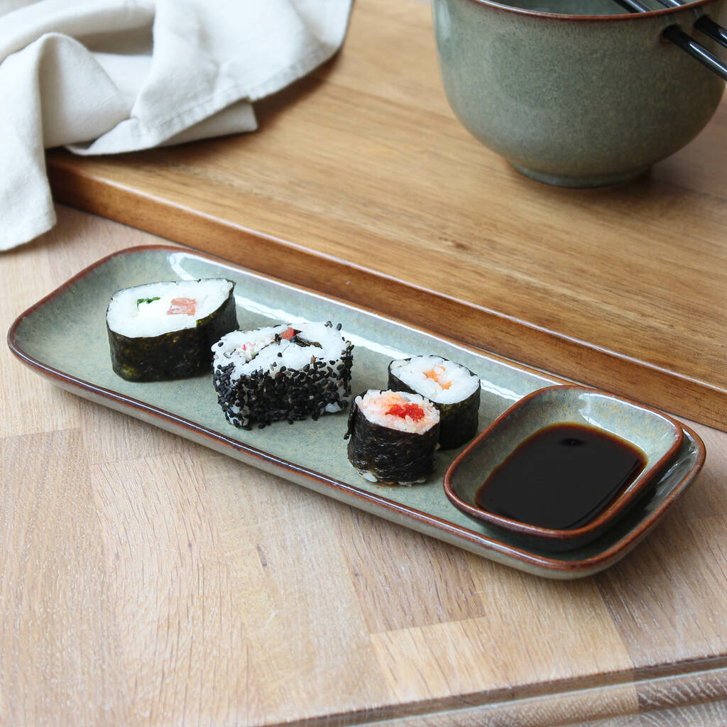 Ceramic Sushi Serving Tray By Marquis & Dawe