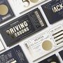 Personalised Scratch Reveal Driving Lessons Voucher, thumbnail 8 of 8