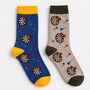 Darts Themed Socks With Personalised Label Sleeve, thumbnail 4 of 4