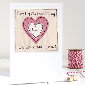 Personalised Heart Birthday Or Anniversary Card For Her, 12 of 12