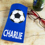 Football Personalised Glasses Case Fathers Day Gift, thumbnail 2 of 4