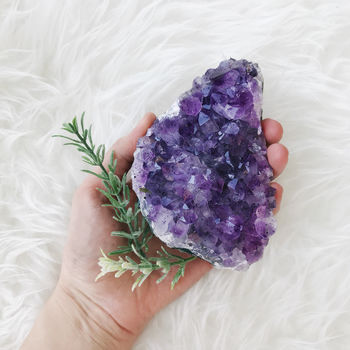 Amethyst Natural Crystal Cluster, 6 of 9