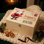 Personalised Cartoon Santa Christmas Eve Box Five Sizes, thumbnail 4 of 12