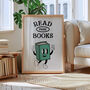 Read More Books Retro Print, thumbnail 1 of 6