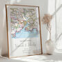 Personalised Map Print Ordnance Survey Landranger UK Edition, thumbnail 7 of 12