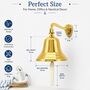 Vintage Ship Bell In Solid Brass, thumbnail 9 of 11
