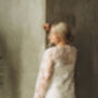 Long Sleeved Wedding Dress Cover | Lace Kimono Cape, thumbnail 5 of 10