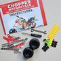 Chopper Motorcycle Metal Construction Set, thumbnail 1 of 4