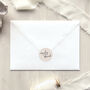 Contemporary Script Wedding Envelope Sticker Seals. Min 100, thumbnail 2 of 3
