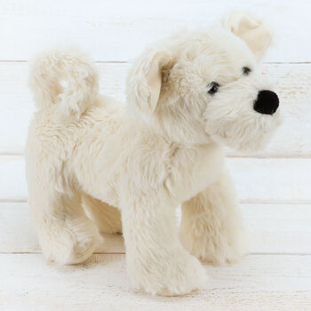 Cuddly Companion Cream Puppy Dog Soft Toy, 2 of 5