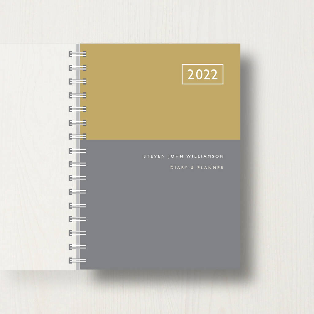 Personalised 2022 Business Diary With Week To View, 1 of 10
