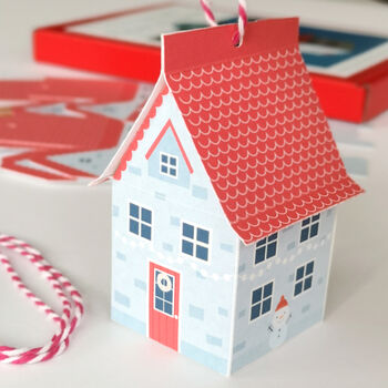 Christmas House Decoration Craft Kit, 12 of 12